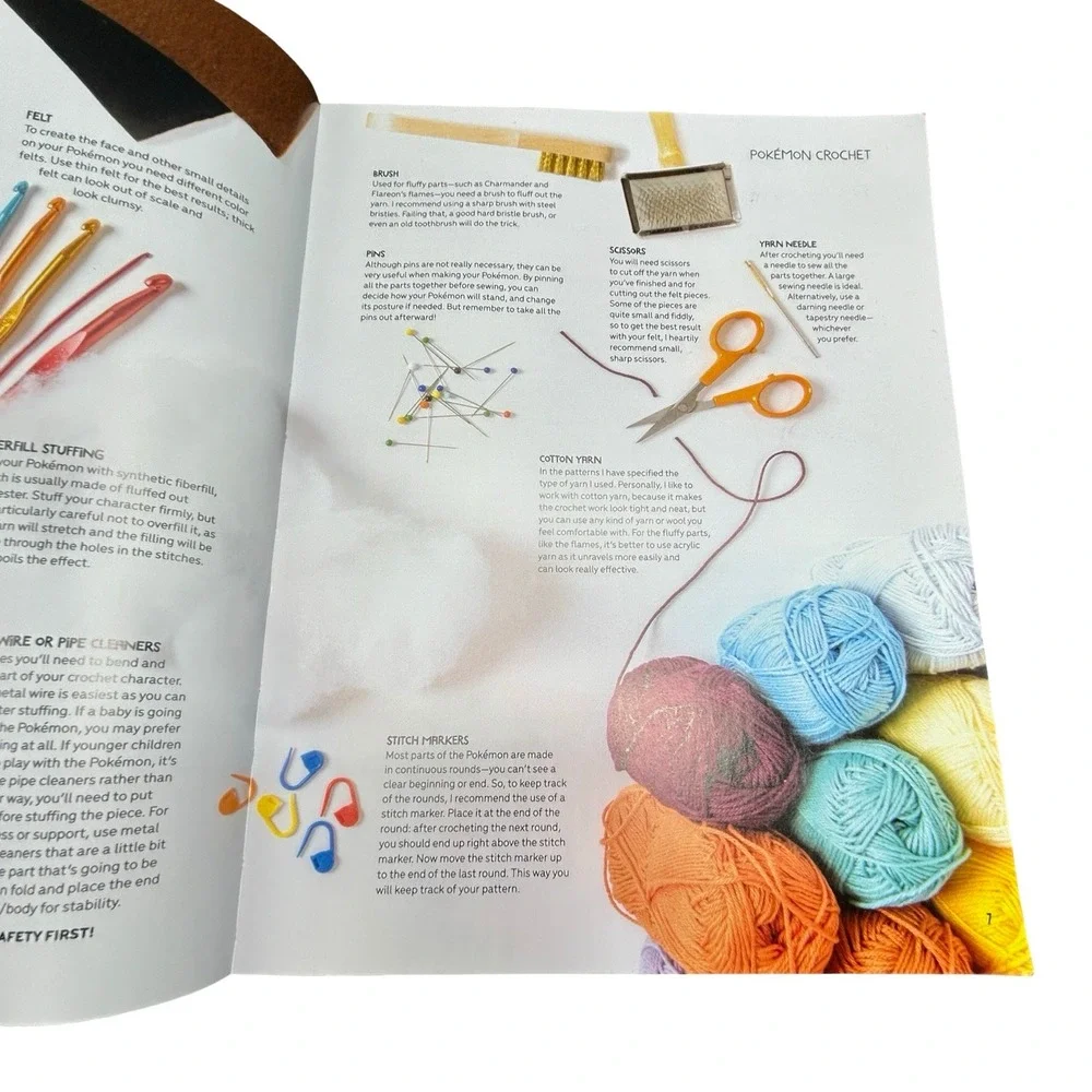 Pokemon Crochet 20 Cute Amigurumi Patterns Sabrina Somers Paperback Book